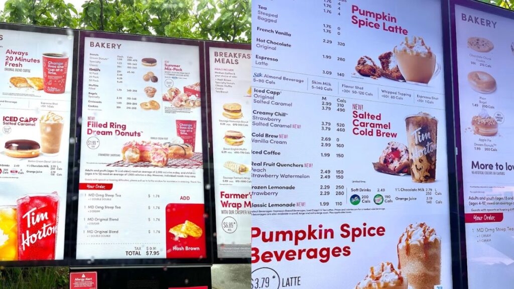 Tim Hortons Menu Canada Prices June 2026 Most Accurate Guide 1