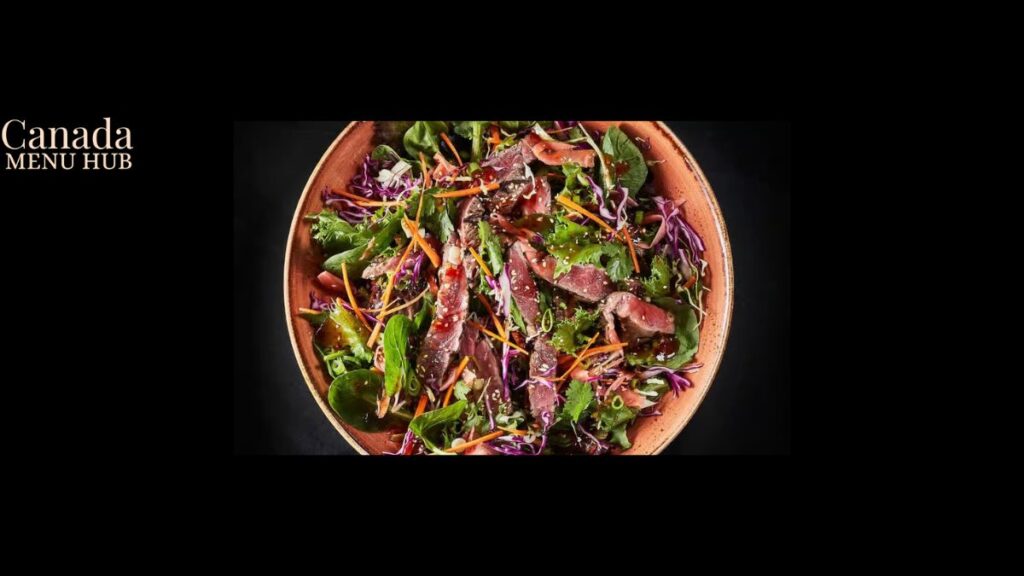 Baton Rouge Salads Menu with Prices in Canada