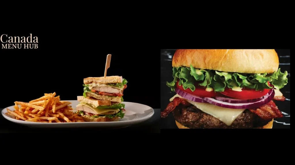 Baton RougeSandwich & Burgers Menu with Prices in Canada