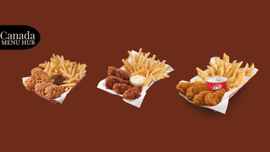 Dairy Queen Chicken Strip Baskets Menu With Prices in Canada 2026