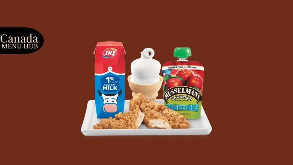Dairy Queen Kids Meal & Add-Ons Menu With Prices in Canada 2026