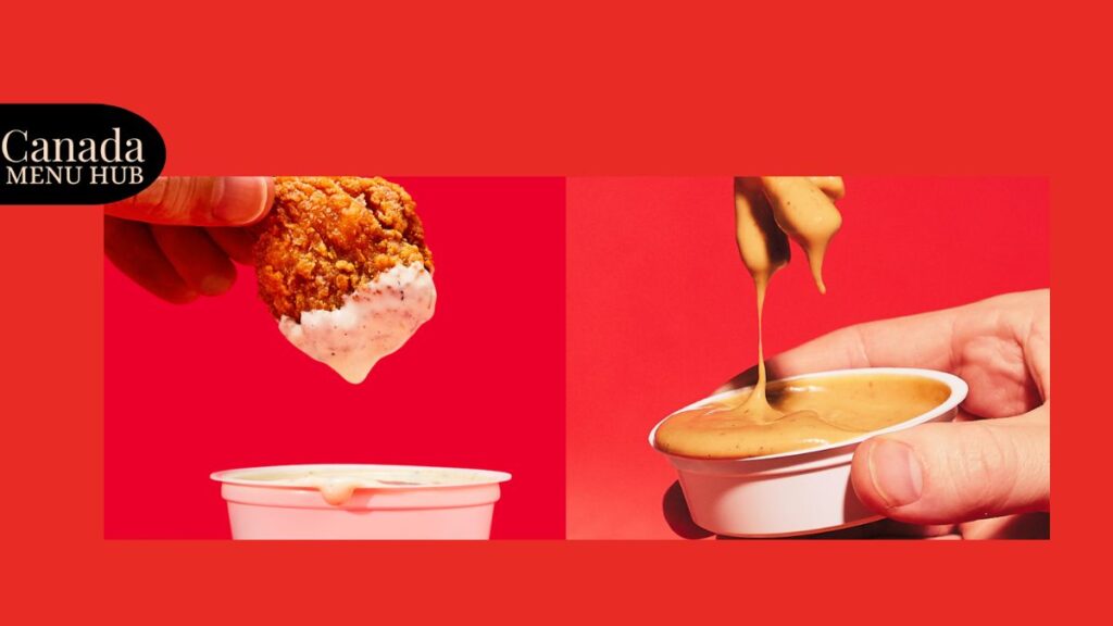 KFC Global Dippin Menu With Prices Canada