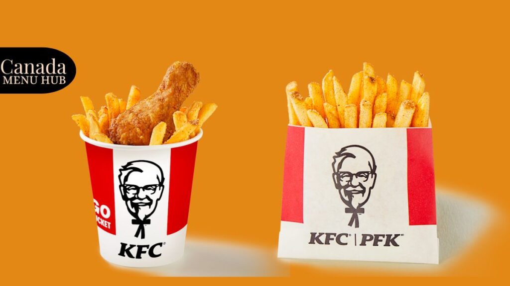 KFC Value Menu With Prices Canada