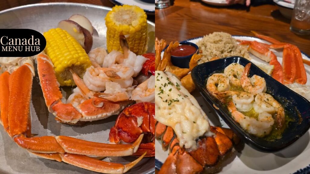 Red Lobster Lobsterfest Menu With Prices in Canada