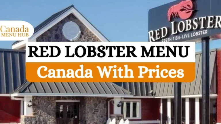 Red Lobster Menu With Prices in Canada [2026 Update]