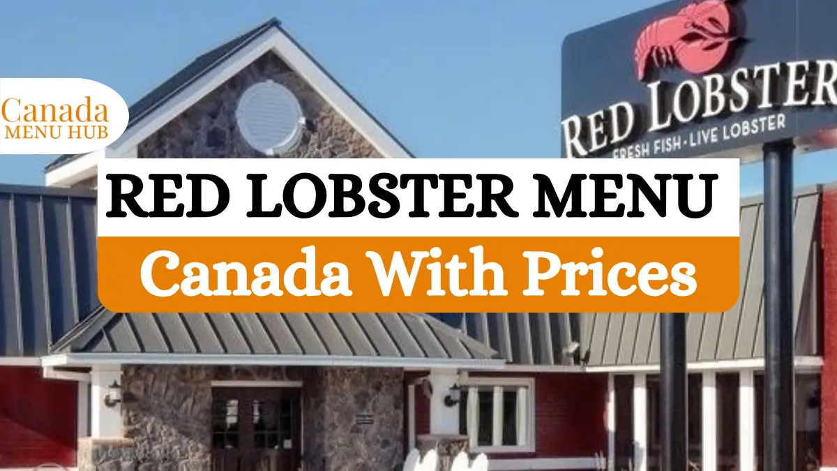 Red Lobster Menu With Prices in Canada [2026 Update]