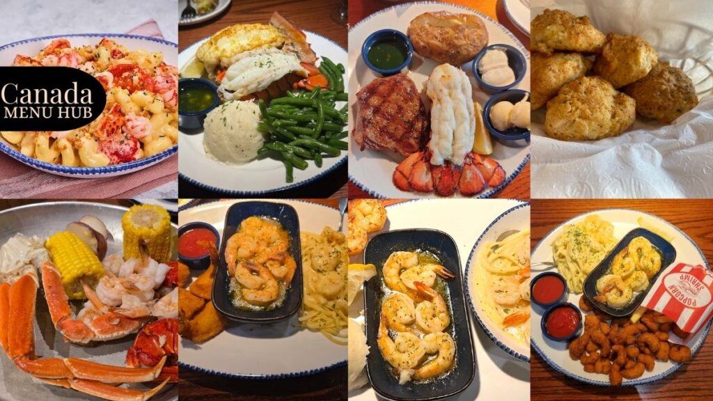 Red Lobster Starters Menu With Prices in Canada