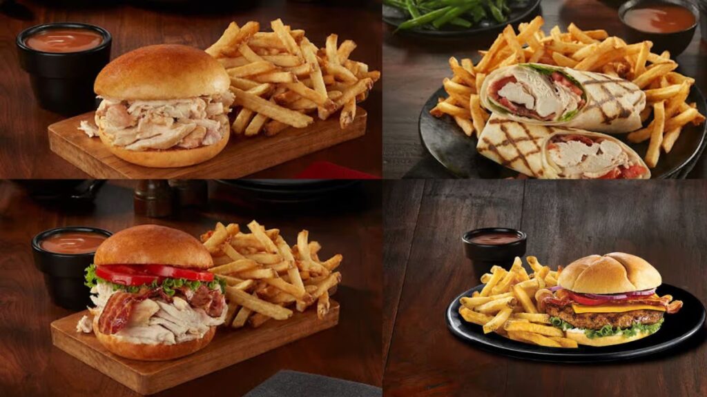 Swiss Chalet Handhelds Menu With Prices in Canada