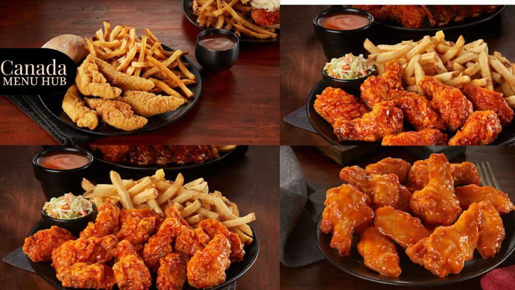 Swiss Chalet Wings & Tenders Menu With Prices in Canada