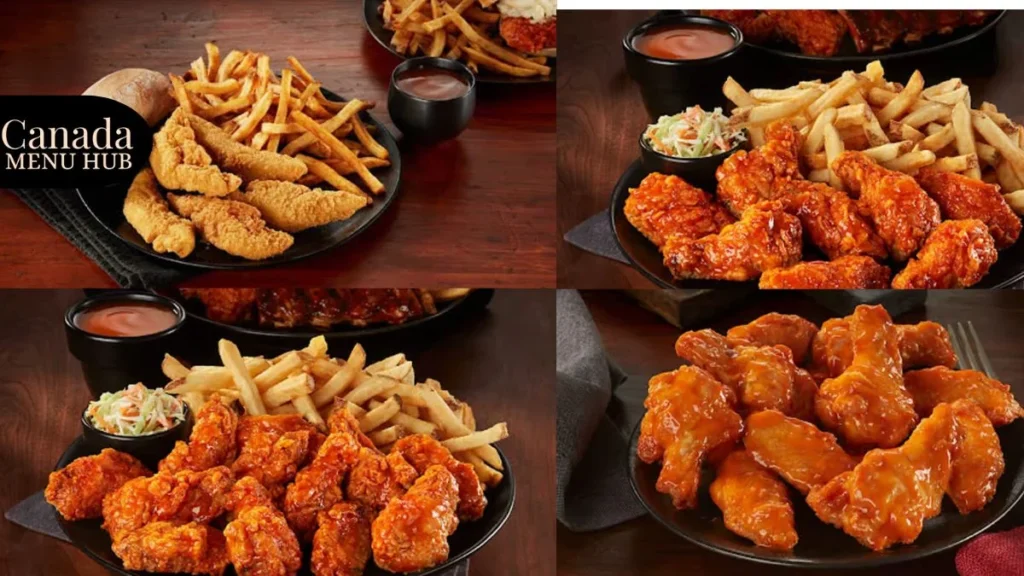 Swiss Chalet Wings & Tenders Menu With Prices in Canada