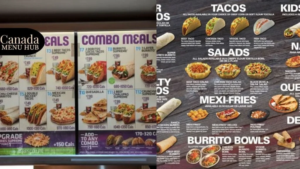 Taco Bell Menu with Prices 2026 (Canada) – Updated List