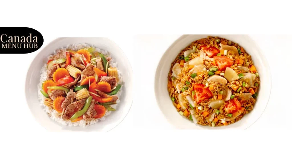 Thai Express Gluten-Friendly Dishes Menu With Prices in Canada