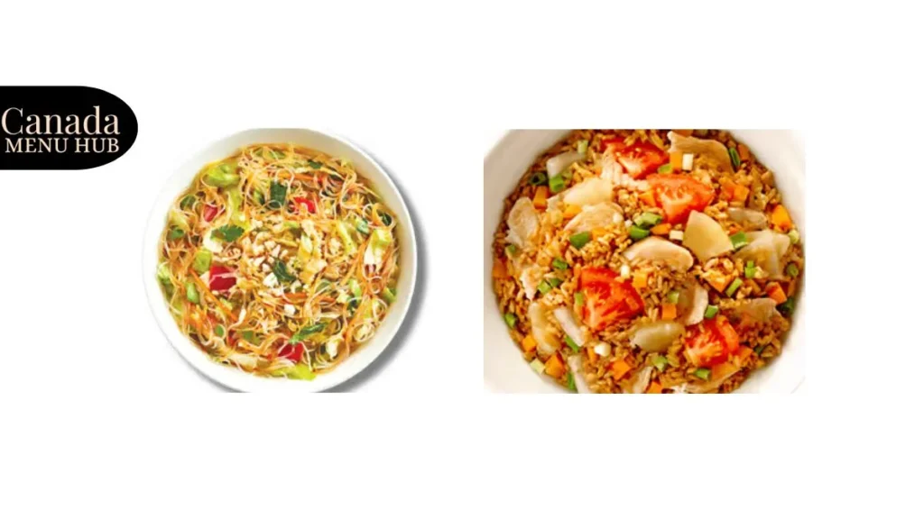 Thai Express Seasonal Specials Menu With Prices in Canada