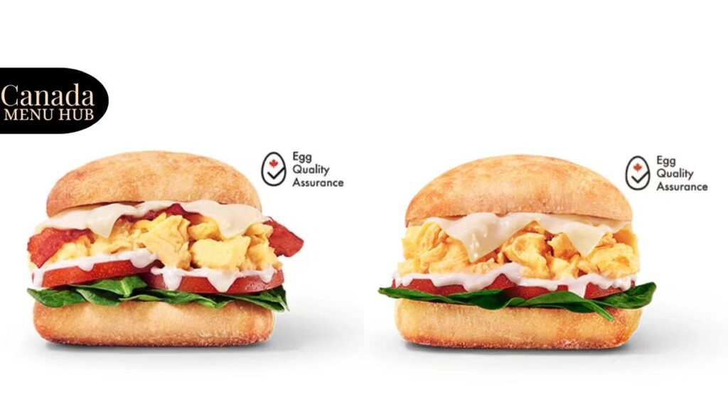 Subway Menu With Prices in Canada | Updated 2026 2 Top Subway Breakfast Sandwiches & Deals Menu with Price
