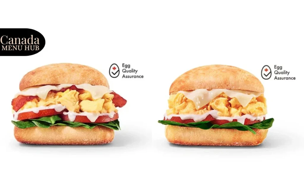 Top Subway Breakfast Sandwiches & Deals Menu with Price
