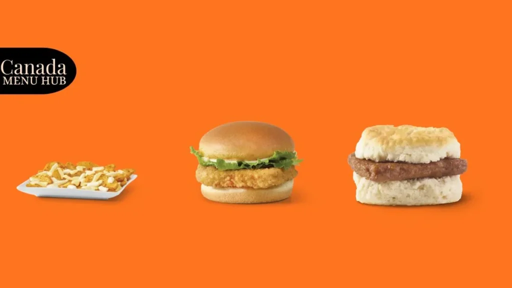 Wendys Breakfast Sides & Sweets Menu With Prices in Canada