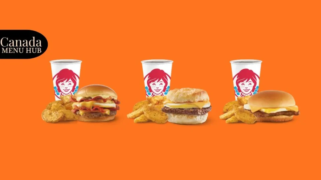 Wendys English Muffins Menu With Prices in Canada