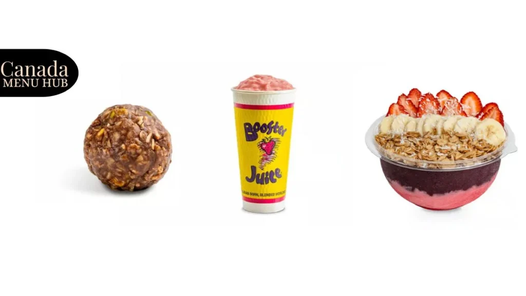 Booster Juice Limited Time Features Menu Price in Canada