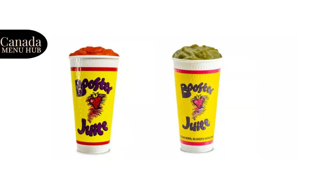 Booster Juice Refresh Menu Price in Canada