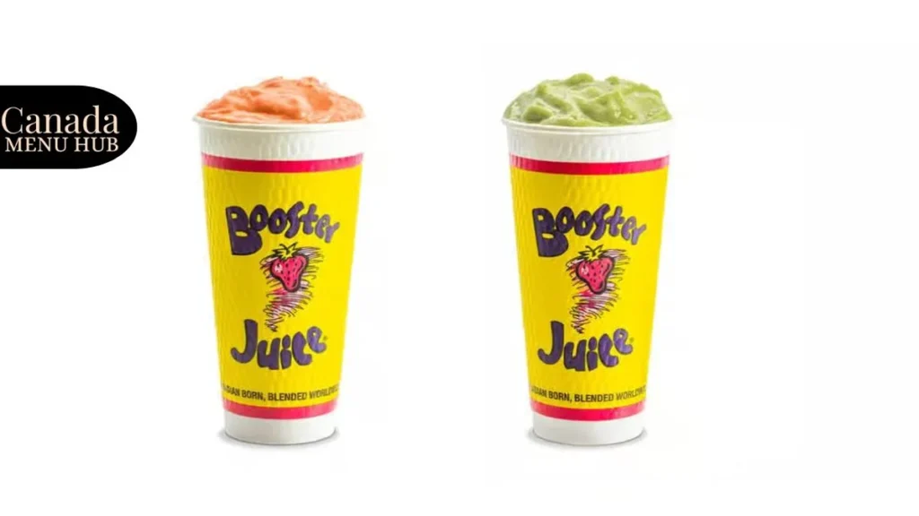 Booster Juice Superfood Menu Price in Canada