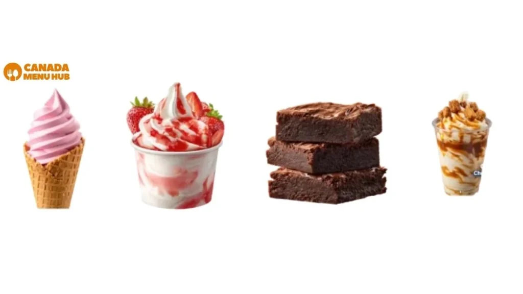 Costco Food Court Ice Cream & Desserts Menu with Prices in Canada