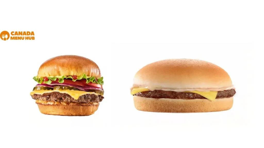 Jollibee Burgers Menu Prices in Canada