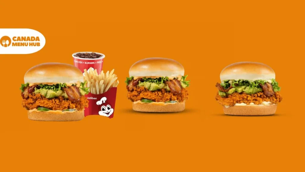 Jollibee Limited Time Offers Menu Prices in Canada