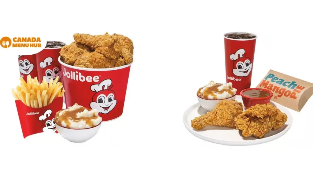 Jollibee Meal Deals Menu Prices in Canada