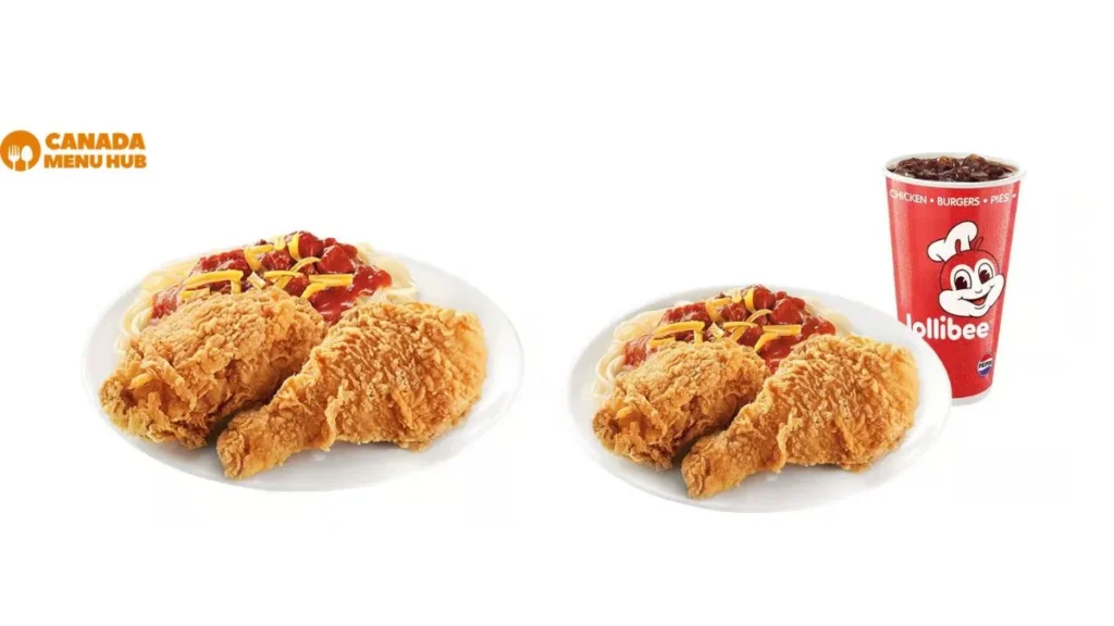 Jollibee Perfect Pairs Menu Prices in Canada