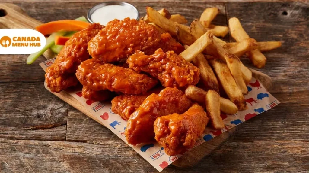 Kelseys Chicken Menu Price in Canada