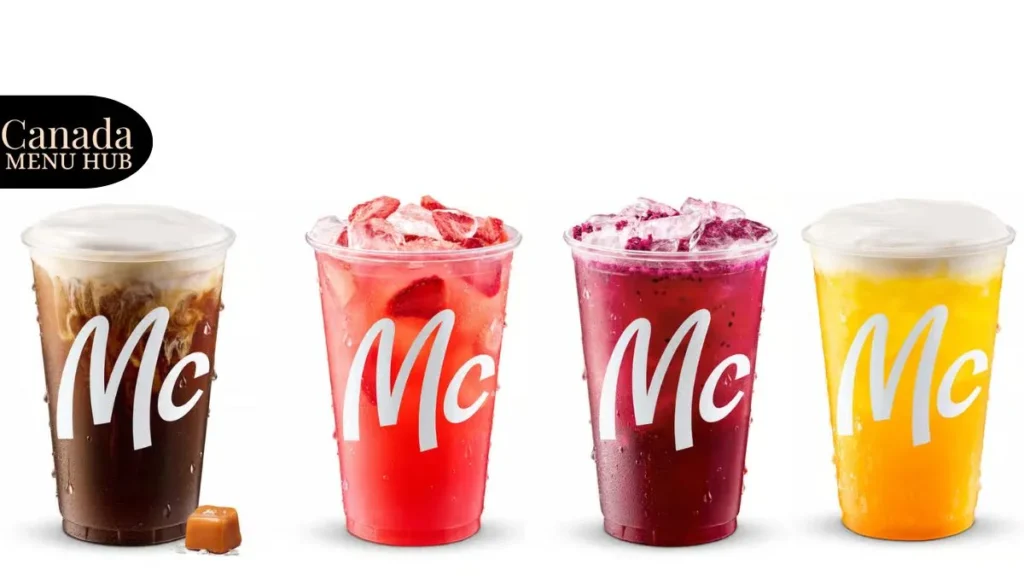 McDonalds Shakes & Drinks Menu Prices in Canada