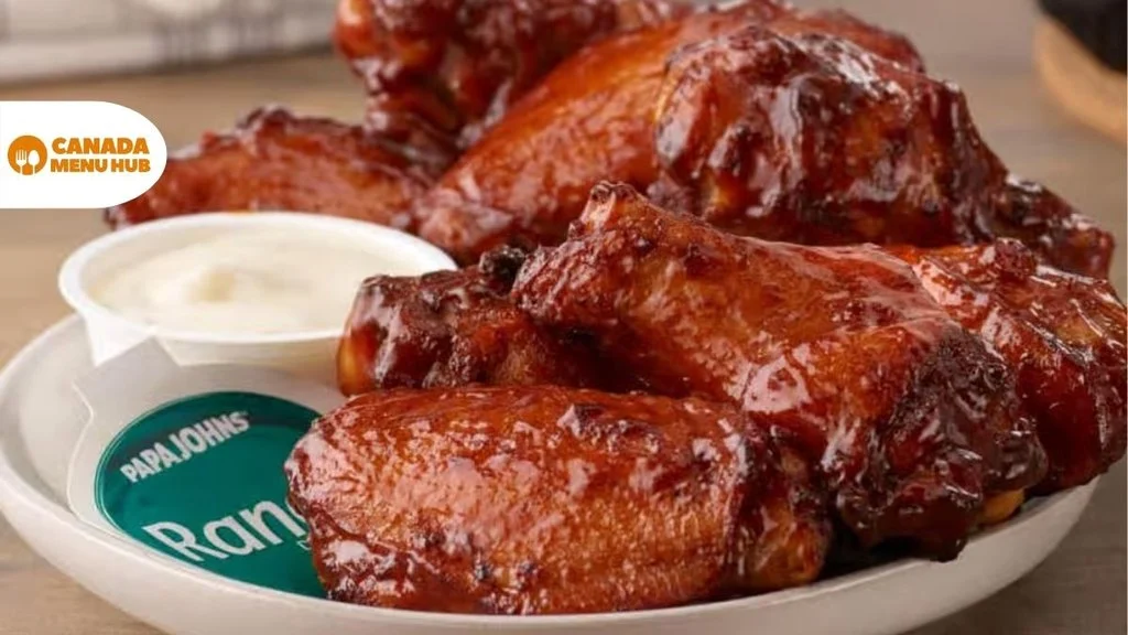 Papa Johns Wings Menu with Prices