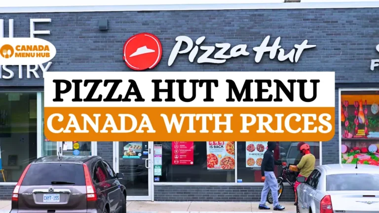 Pizza Hut Menu Price Canada (2026): Latest Deals, Pizzas & Bundles