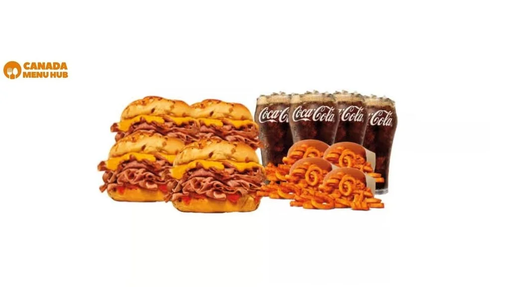 Arbys Meat-Up Bundles Menu Prices in Canada