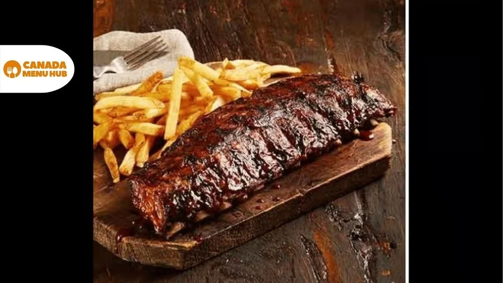 Chucks Roadhouse BBQ Menu Price in Canada
