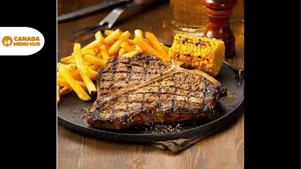 Chucks Roadhouse STEAK & SEAFOOD Menu Price in Canada