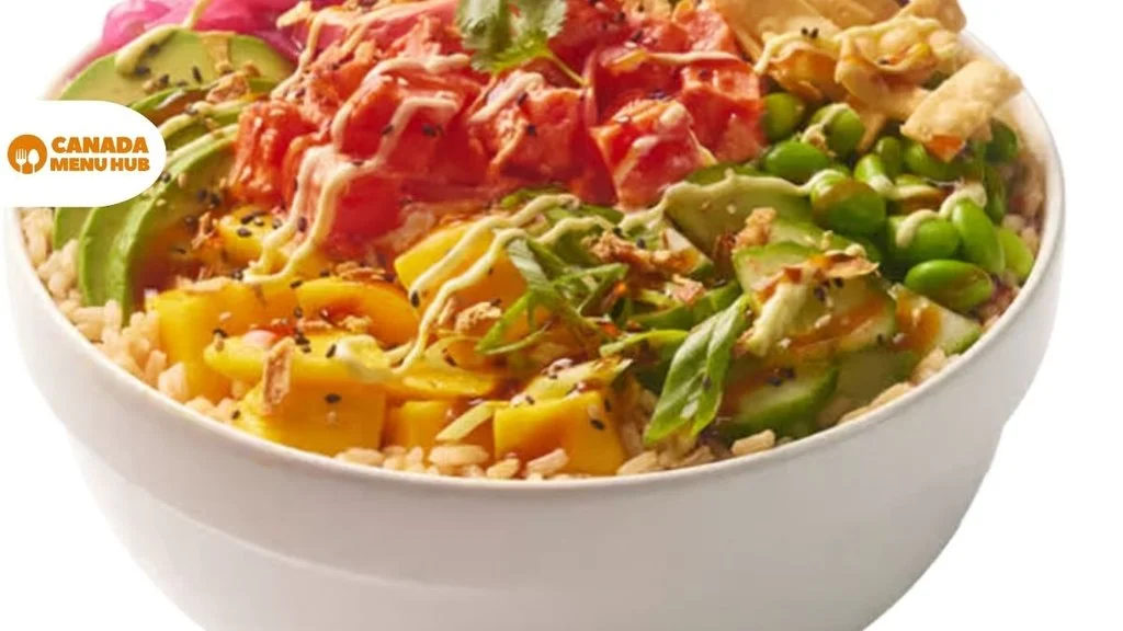 Freshii Poke Bowls Menu Prices in Canada