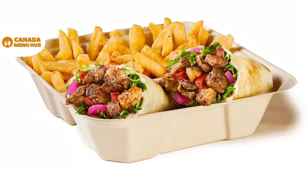 Osmows Shawarma Wrap Box Menu Price in Canada