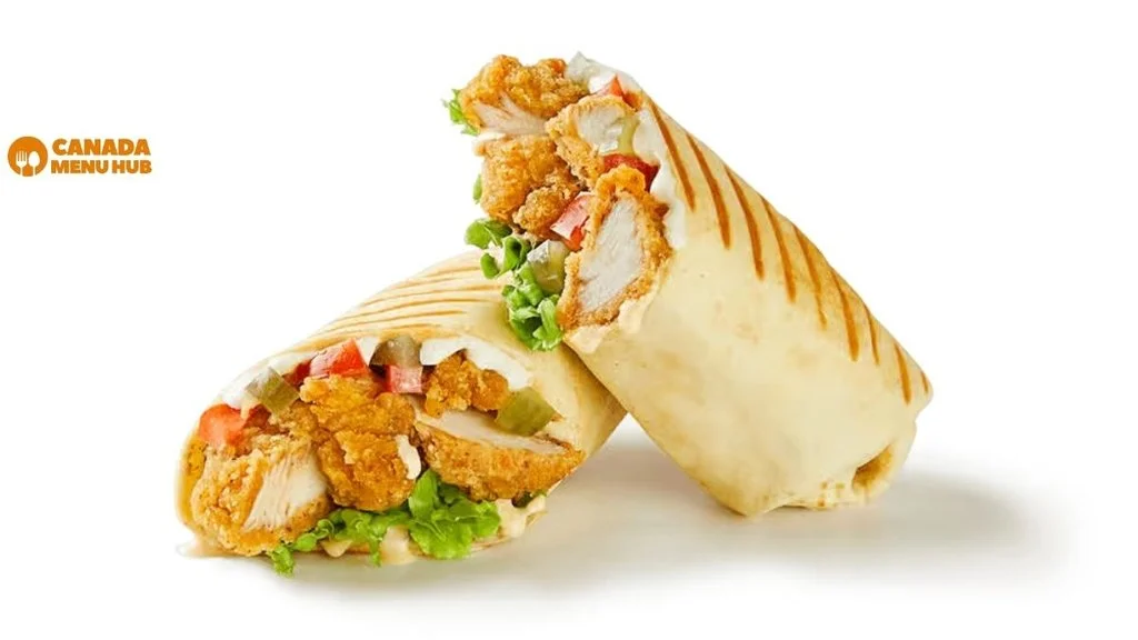 Osmows Shawarma Wrap Menu Price in Canada