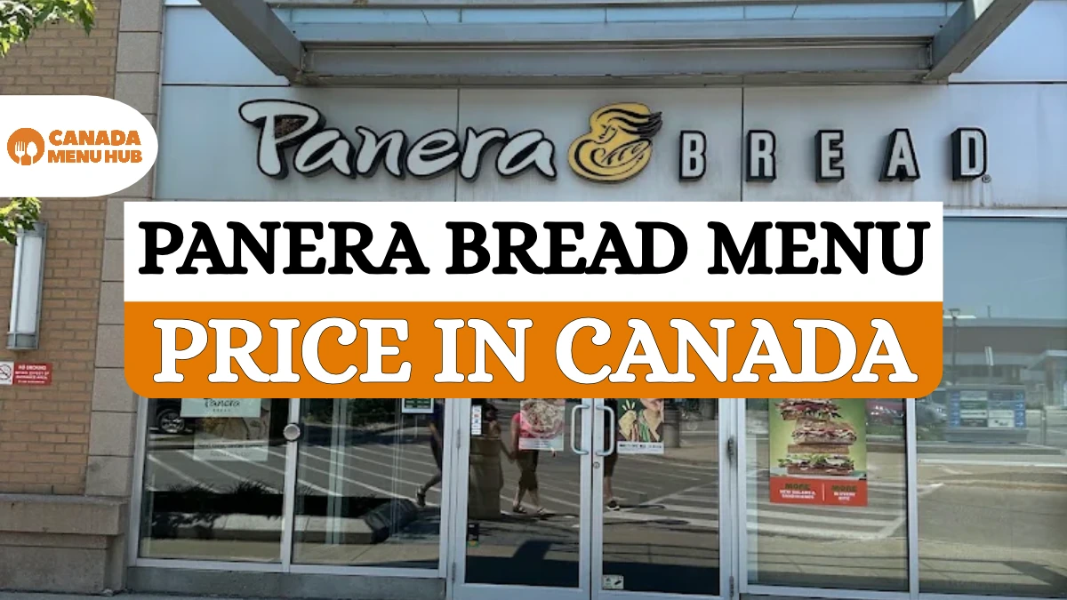 Panera Bread Menu Prices in Canada
